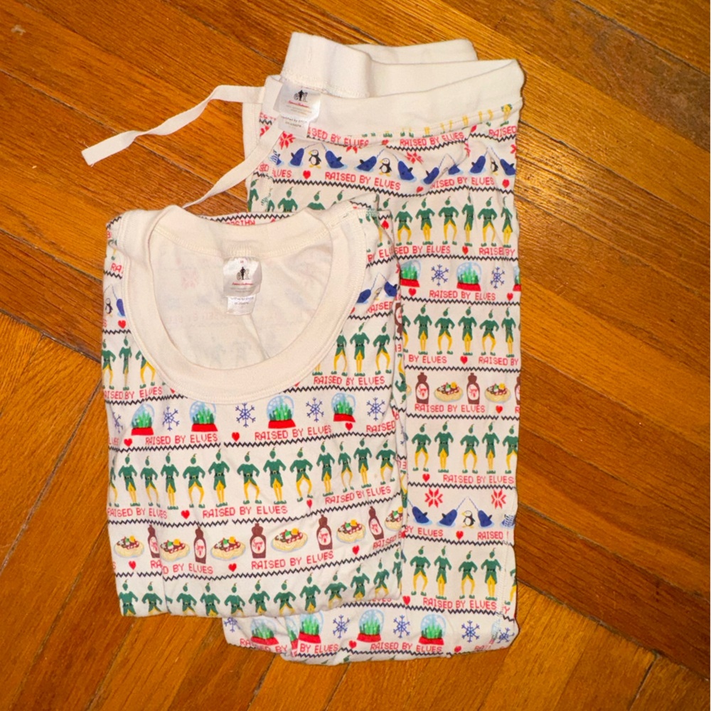Hanna Andersson Elf Christmas PJs, Women’s